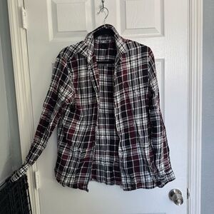 2 for $15 H&M Plaid flannel shirt - size M
